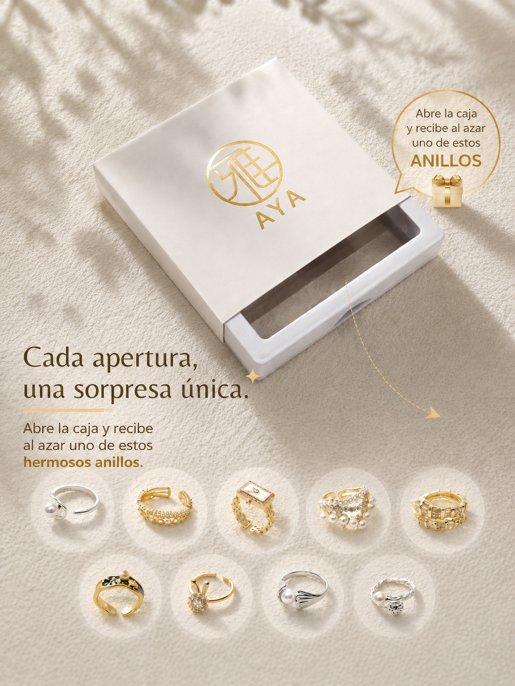 Caja Blanca-Anillo